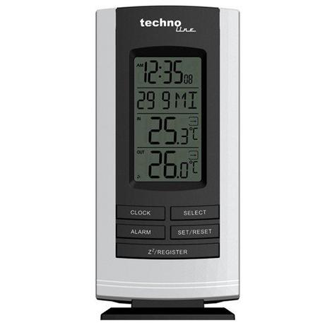 technoline Technoline WS 9180 station météo numérique Noir, Blanc  