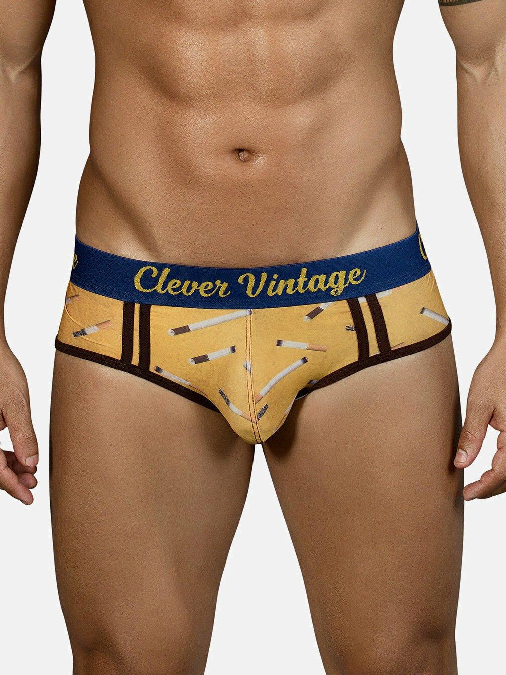 Image of Briefs Cigar Herren Gelbgold L