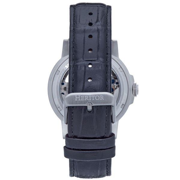 Heritor Automatic  Montre automatique Heritor Davies semi-squelettique avec bracelet en cuir 