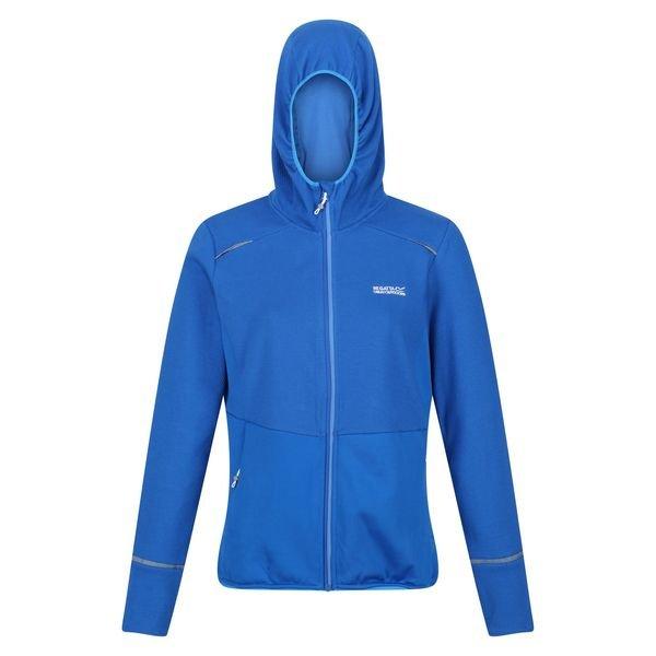 Image of Hoodie Mit Durchgehendem Reißverschluss Damen Blau 40