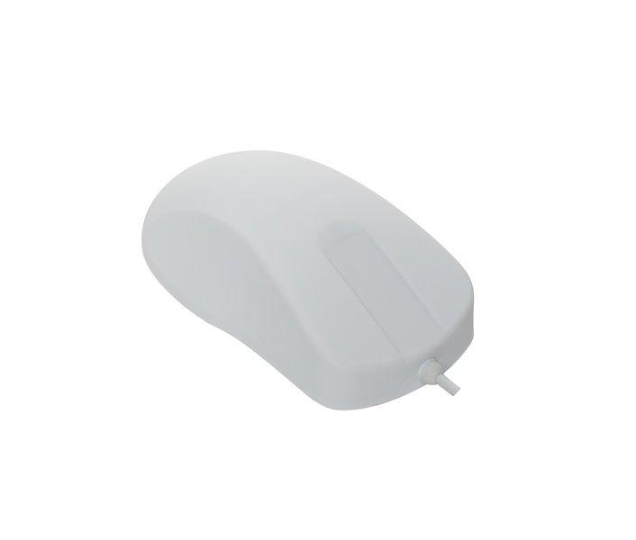 Cherry  IP 68 Scroll Wheel Sensor Maus weiss, USB, desinfizierbare Maus 