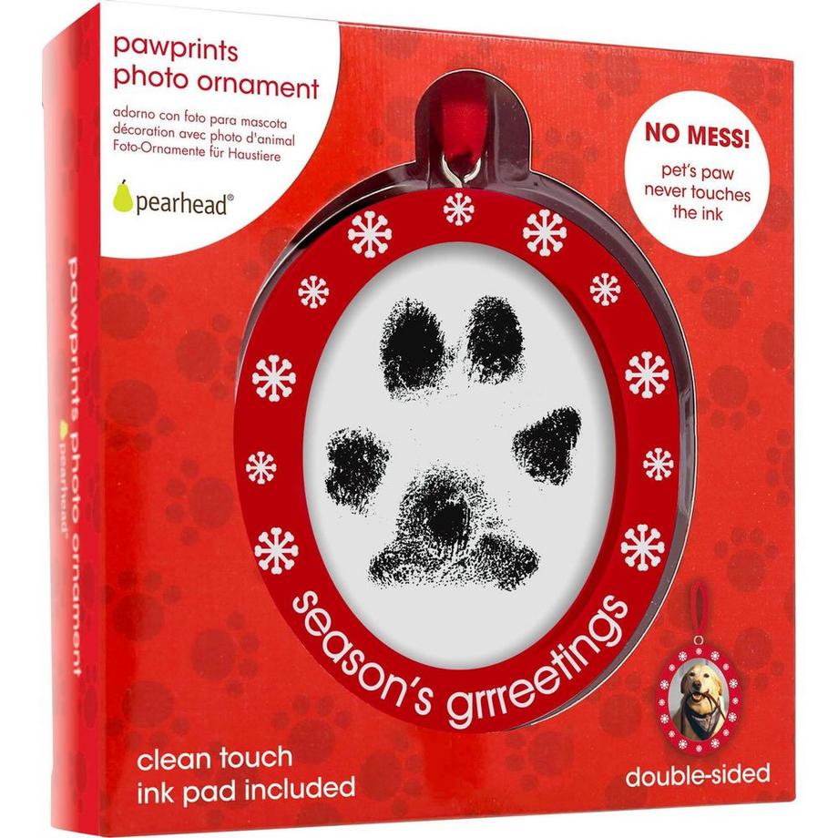 Pearhead Bilderrahmen Foto und Stempel Ornament  