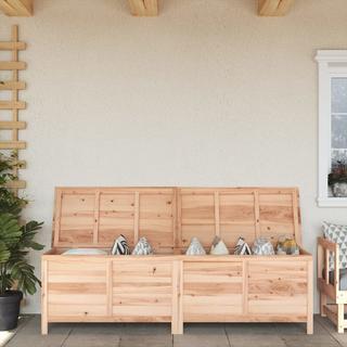 VidaXL Boîte de rangement de jardin bois d'ingénierie  