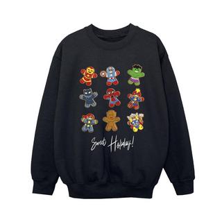 MARVEL  Gingerbread Avengers Sweatshirt 