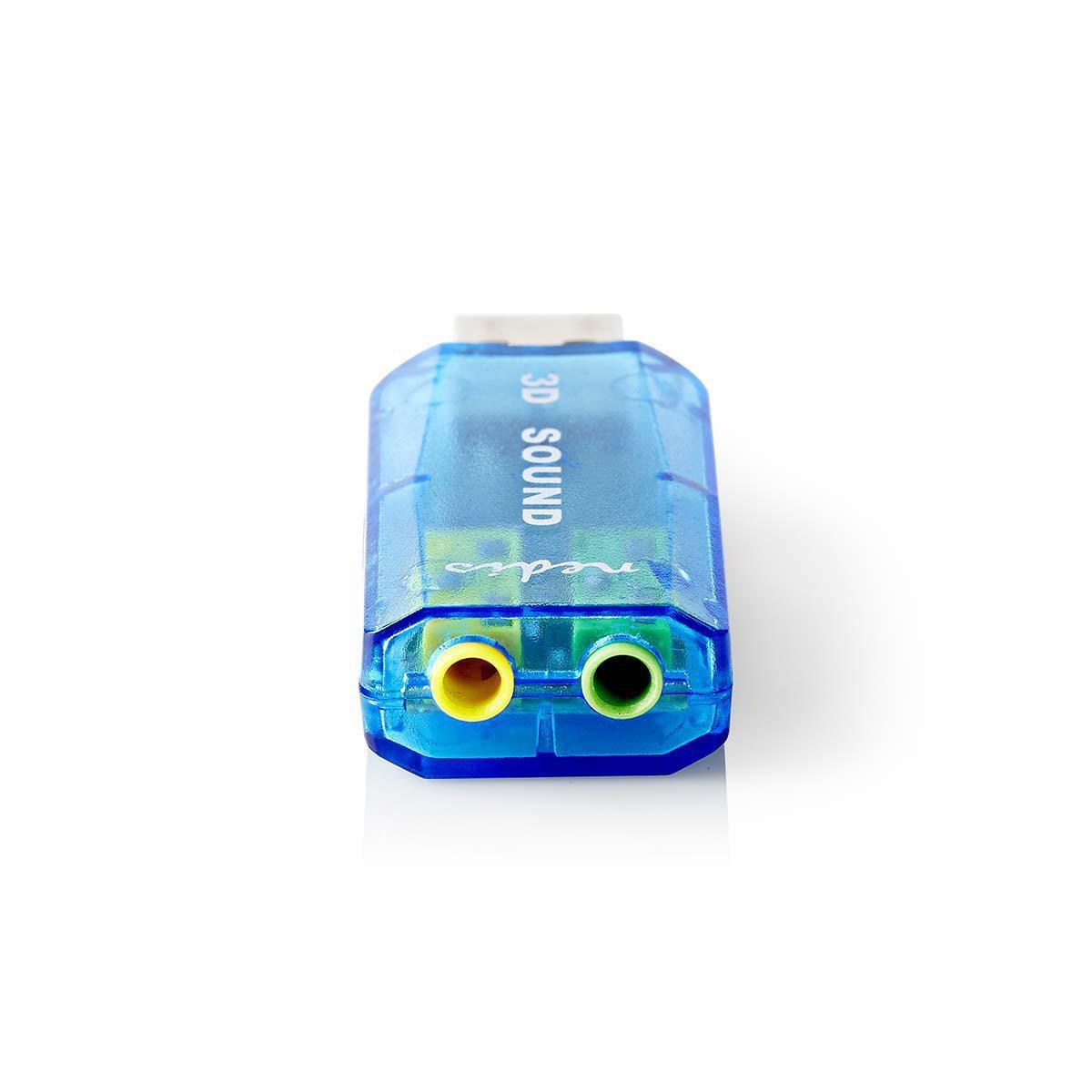 Nedis  Soundkarte | 5.1 | USB 2.0 | Mikrofonanschluss: 1x 3,5 mm | Headsetanschluss: 3,5 mm Male 
