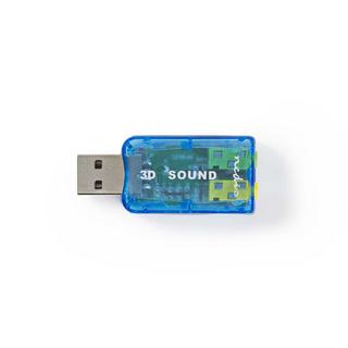 Nedis  Soundkarte | 5.1 | USB 2.0 | Mikrofonanschluss: 1x 3,5 mm | Headsetanschluss: 3,5 mm Male 