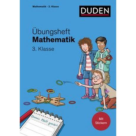 Übungsheft Mathematik - 3. Klasse Wagner, Kim; Leuchtenberg, Stefan (Illustrationen) Gebundene Ausgabe 