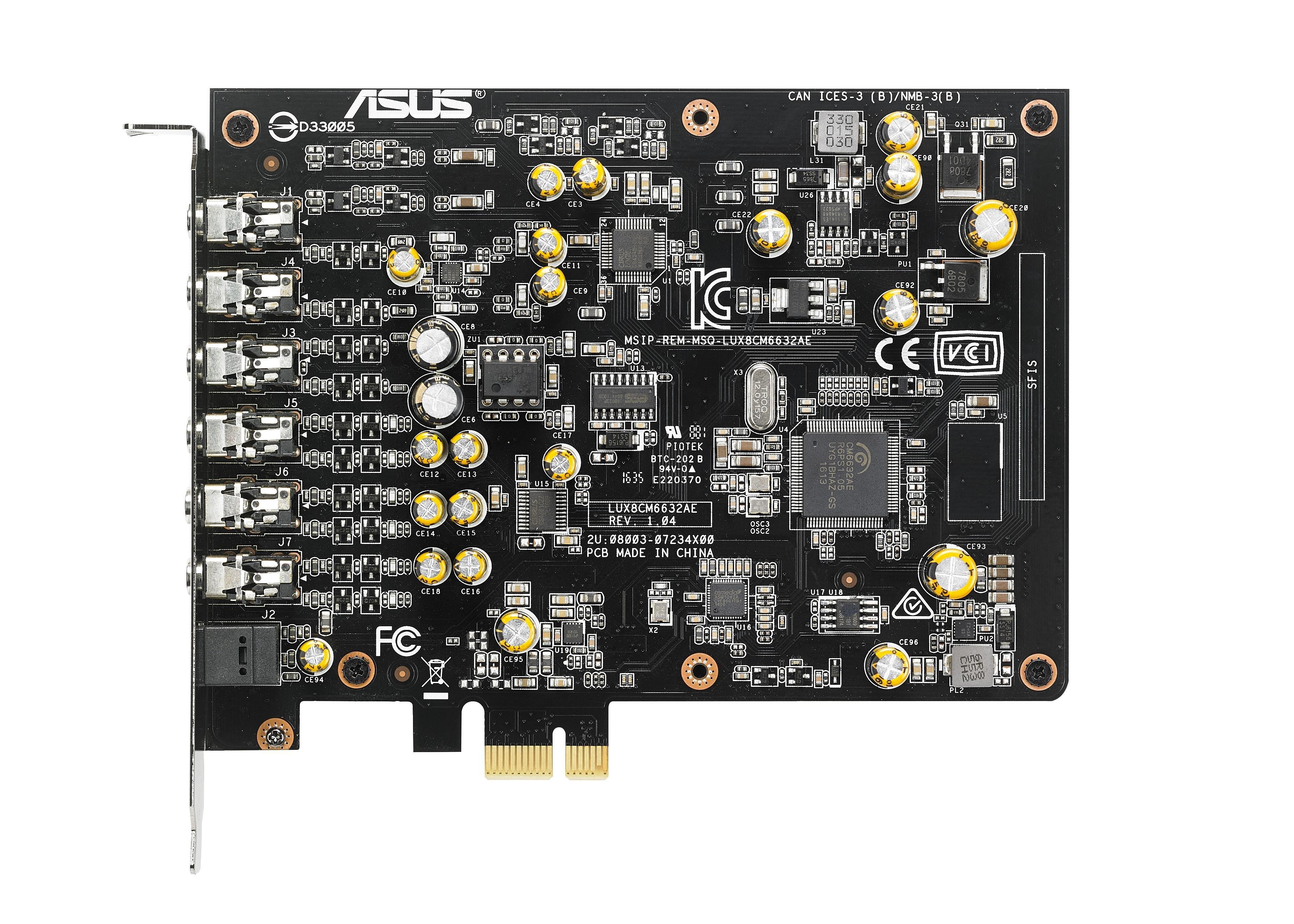 ASUS  ASUS Xonar AE Interne 7.1 canaux PCI-E 