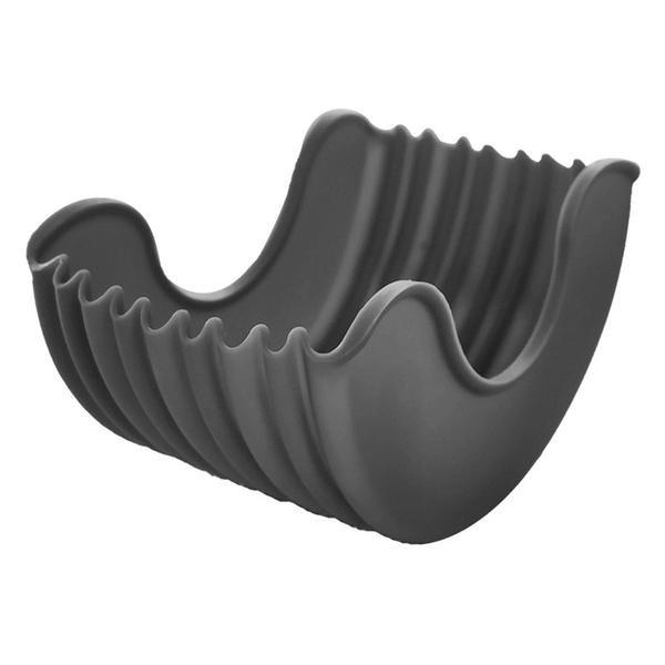 Northio Porta Hamburger, Silicone - Nero  