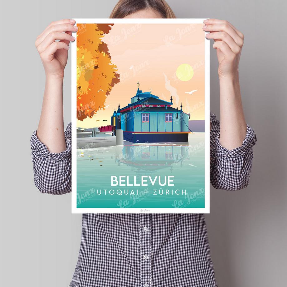 La-Jonx Poster Bellevue - Utoquai  