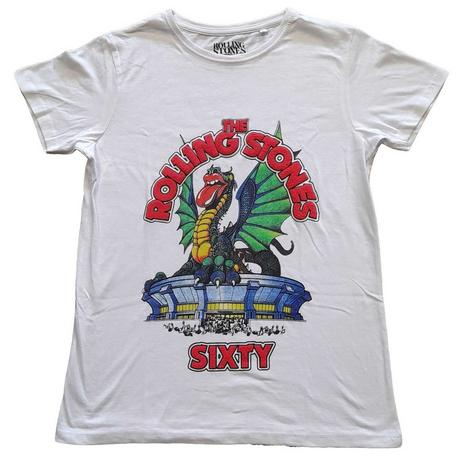 The Rolling Stones  Sixty Stadium Dragon TShirt 