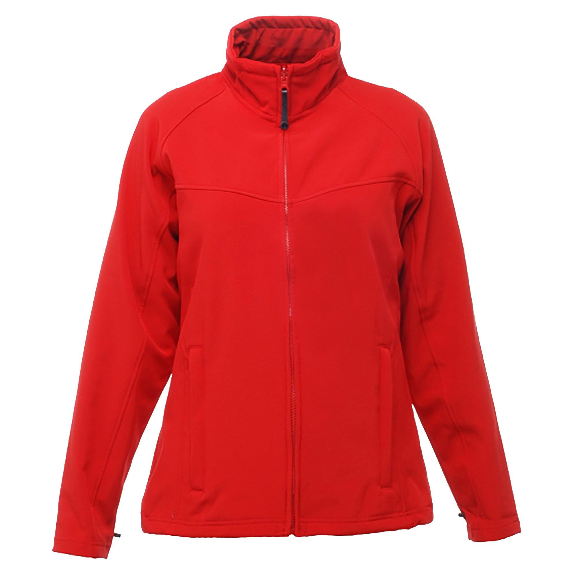 Image of Uproar Softshelljacke, Winddicht Damen Rot Bunt 46