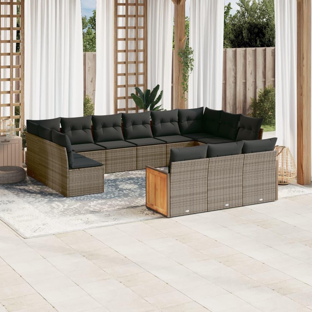 VidaXL Garten sofagarnitur poly-rattan  