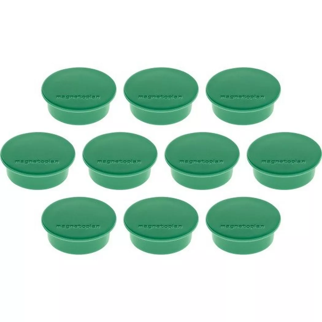 magnetoplan Discofix Rundmagnet , color, , grün
