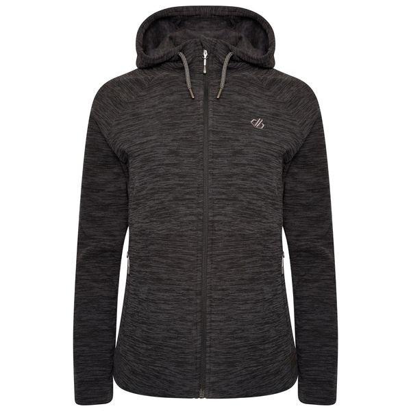 Image of Out & Out Fleecejacke Durchgehender Reißverschluss Damen Schwarz 46