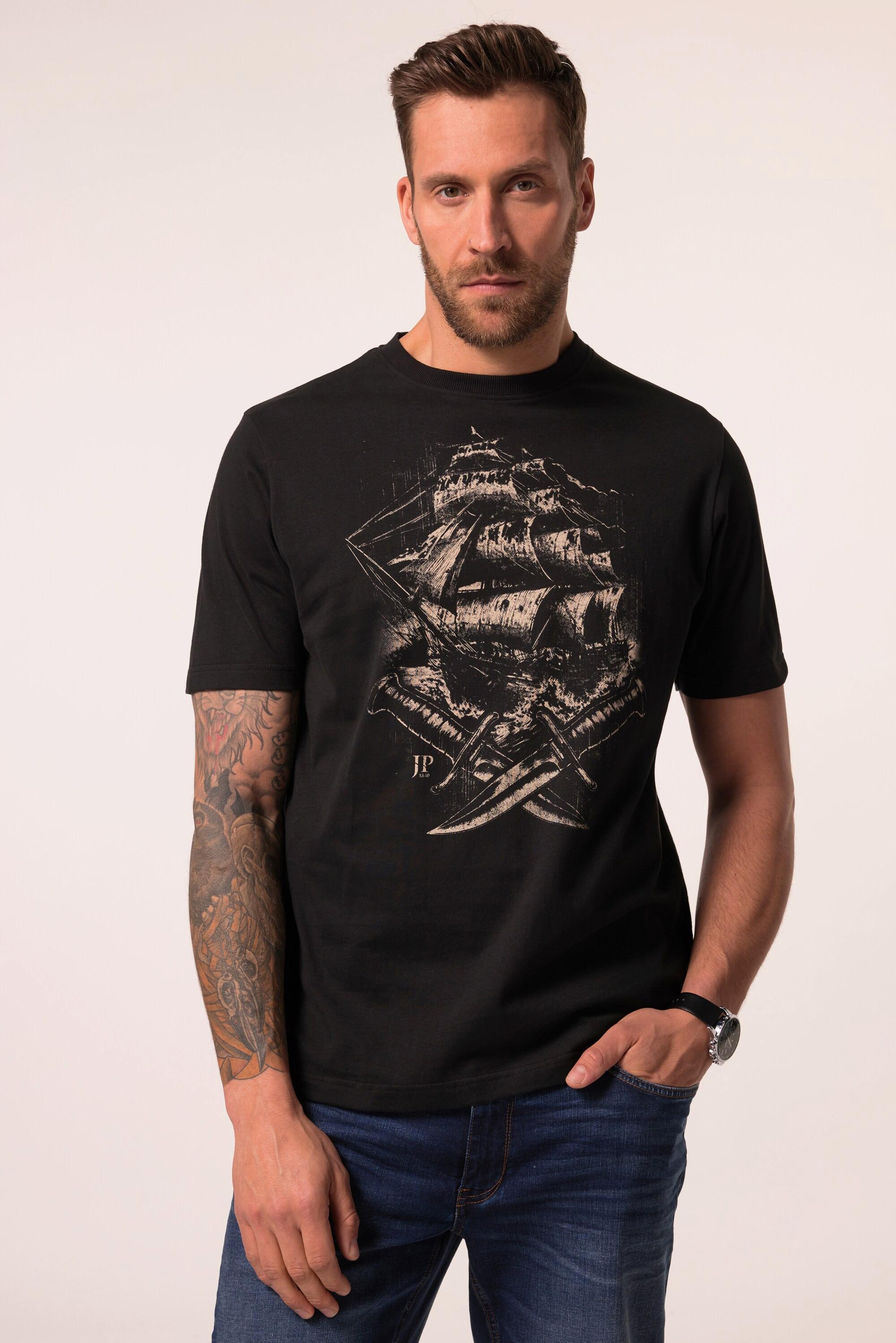 JP1880 T-shirts Lot de 2 Manches Courtes Imprimé Poitrine  