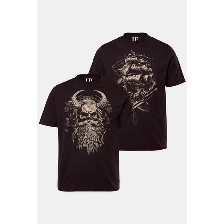 JP1880 T-shirts Lot de 2 Manches Courtes Imprimé Poitrine  