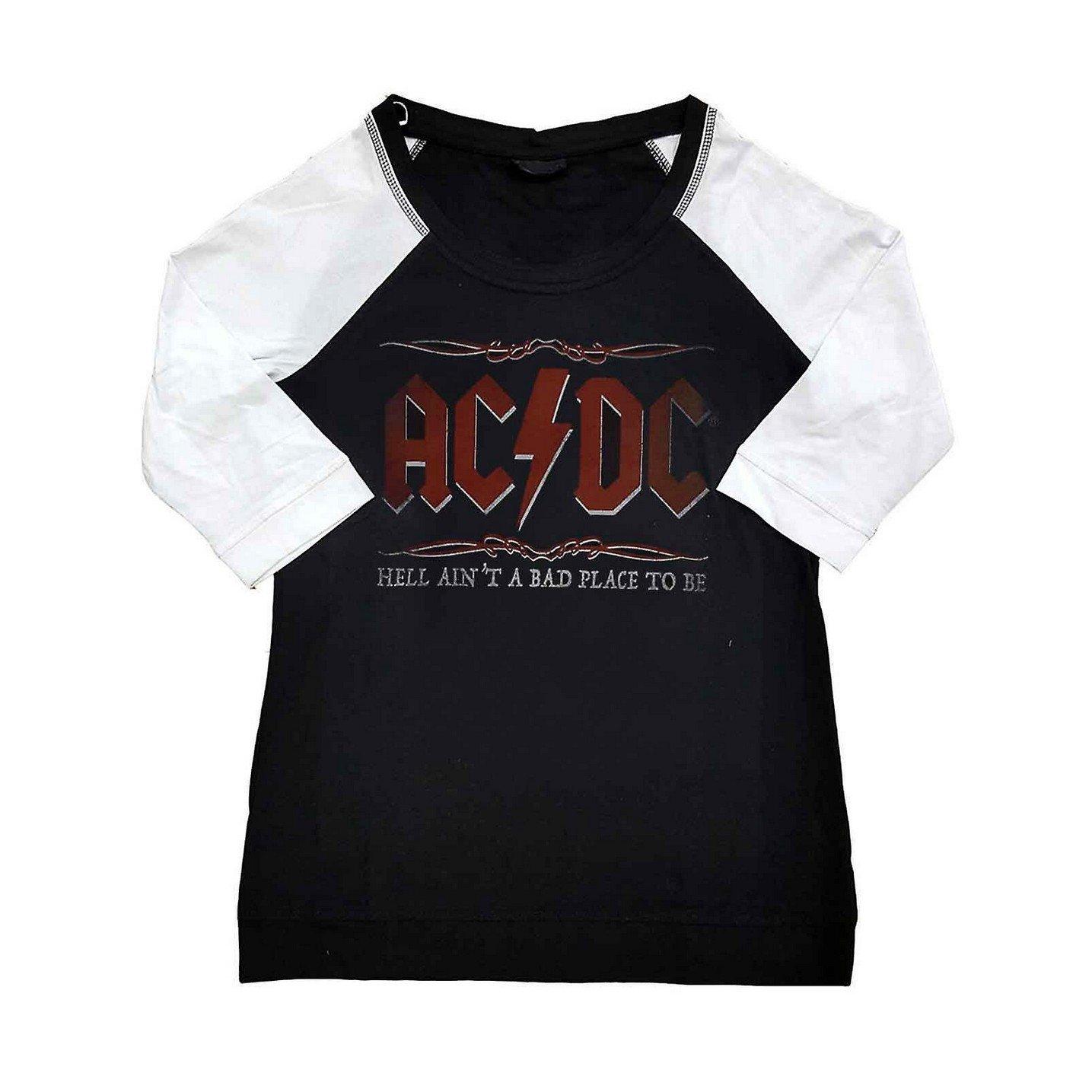 AC/DC  ACDC Hell Ain´t A Bad Place TShirt  Raglanärmel 