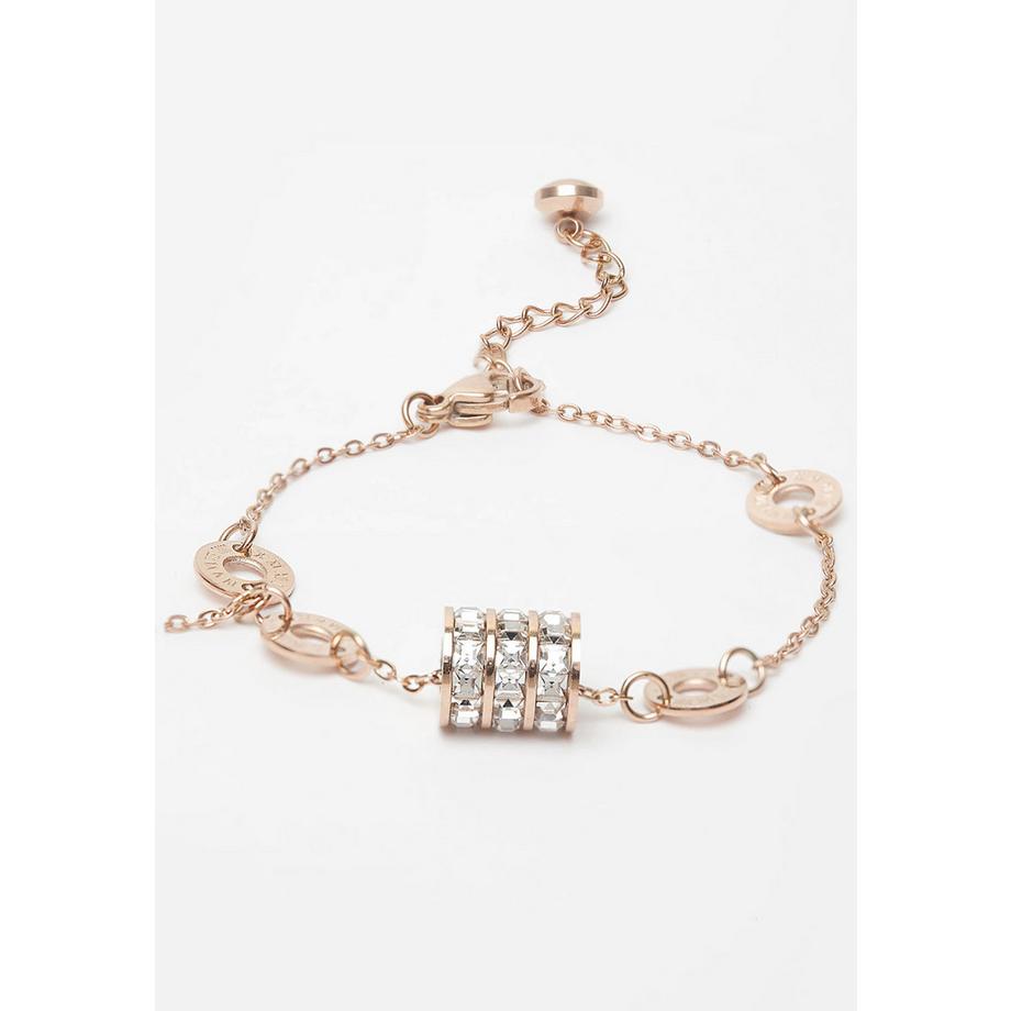 Bracciale in Cristallo Placcato Oro