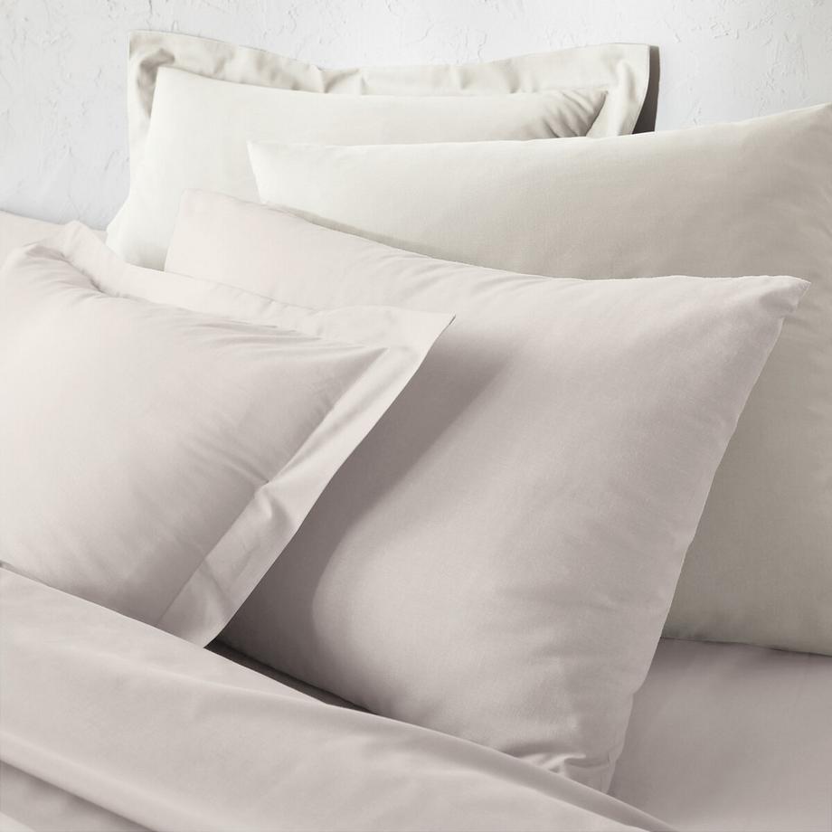 La Redoute Intérieurs Scenario Lenzuolo Piatto Tinta Unita in Cotone Biologico  