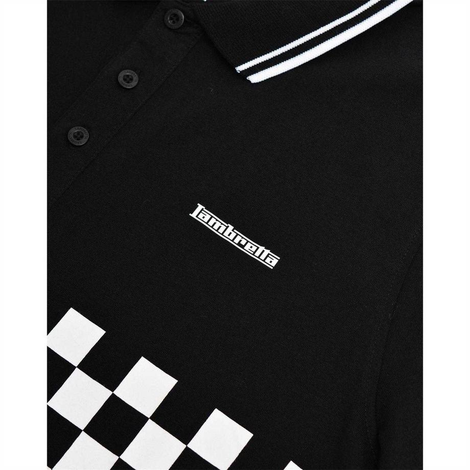 Lambretta Polo à Motif Carreaux  