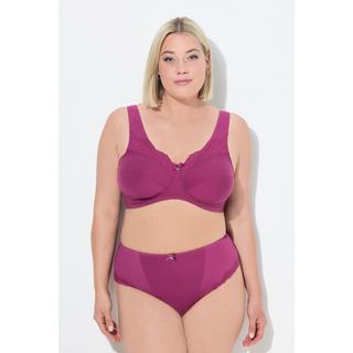 Ulla Popken Reggiseno sostenitivo senza ferretto pizzo coppa C-G  
