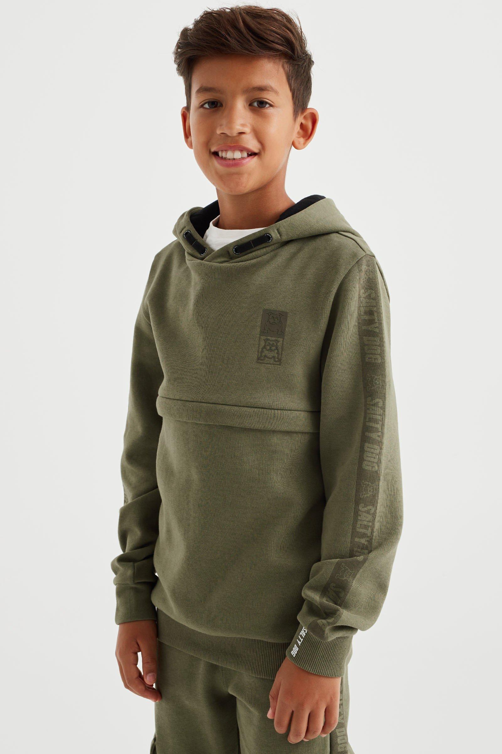 WE Fashion  Jungen-Hoodie Mit Seitenstreifen 