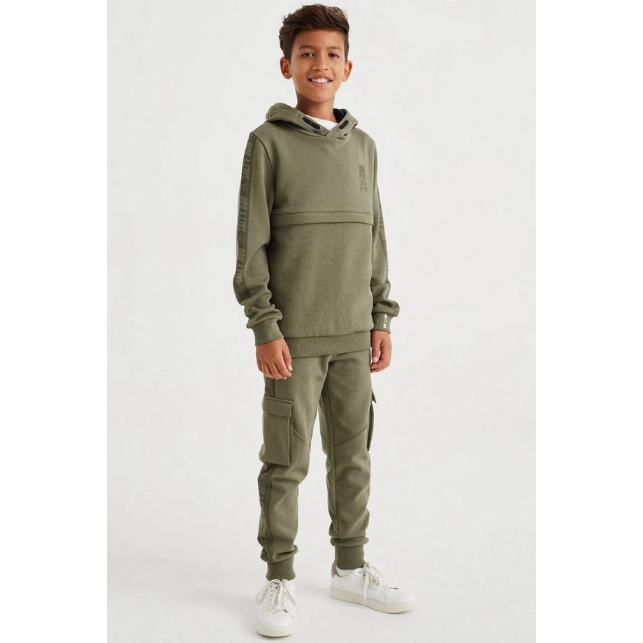 WE Fashion  Jungen-Hoodie Mit Seitenstreifen 