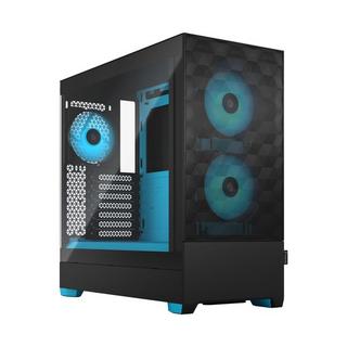 Fractal Design  Pop Air Tower Noir, Cyan 