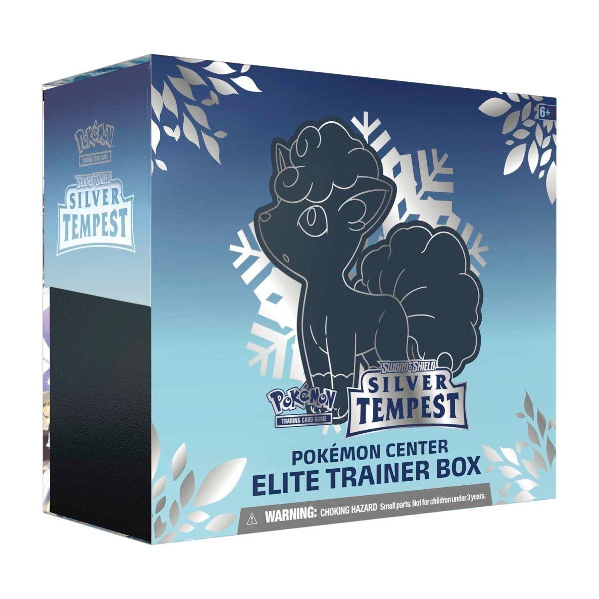 Pokémon  Center Elite Trainerbox Sword & Shield Silver Tempest Alolan Vulpix - EN 