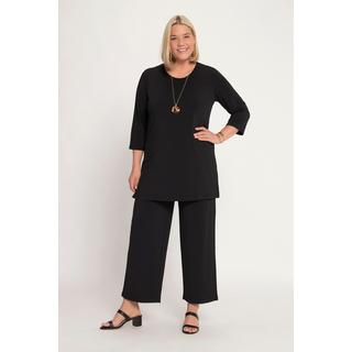 Ulla Popken Longshirt Polka Dot Rundhals 3/4-Arm  