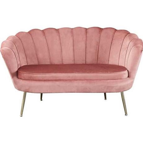 mutoni Muschelsofa Samt, 2-sitzer  