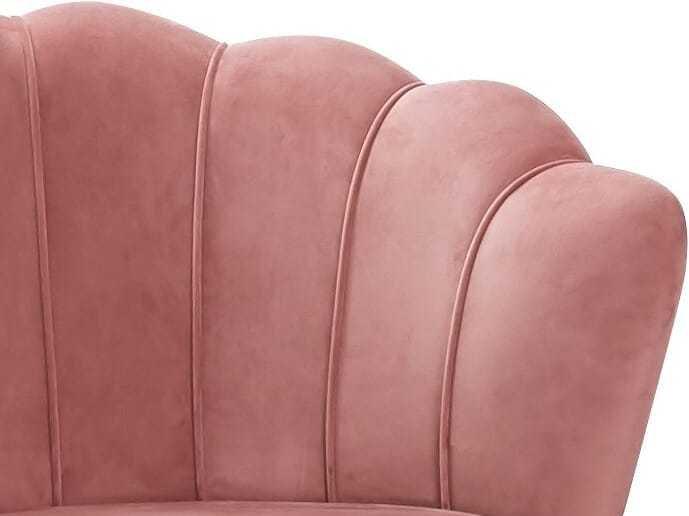 mutoni Muschelsofa Samt, 2-sitzer  