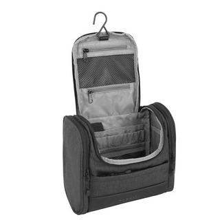 BUGATTI  Universum Borsa da toilette zip grande, nero 