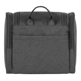 BUGATTI  Universum Borsa da toilette zip grande, nero 