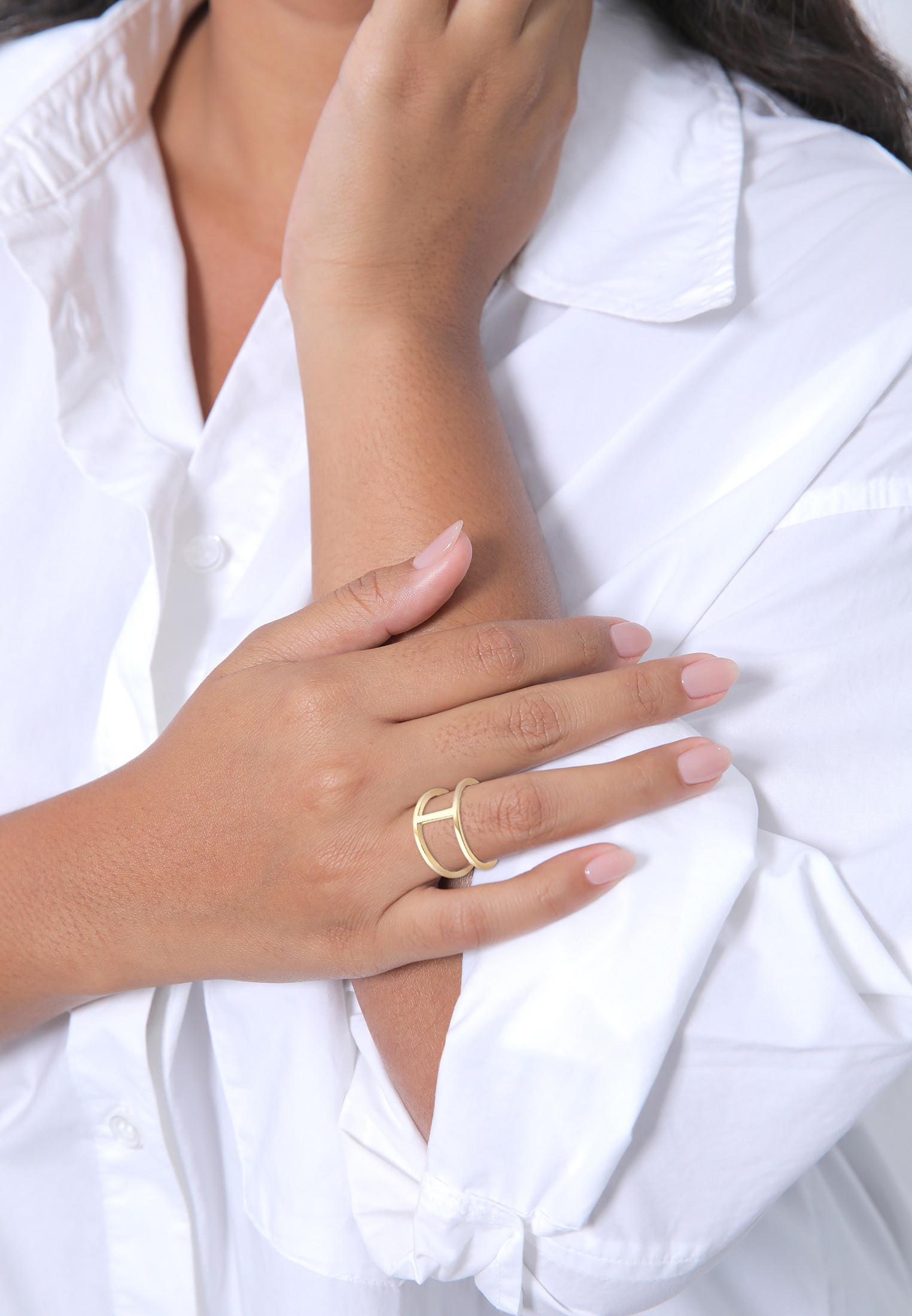 Elli  Ring Geo Minimal Trend 