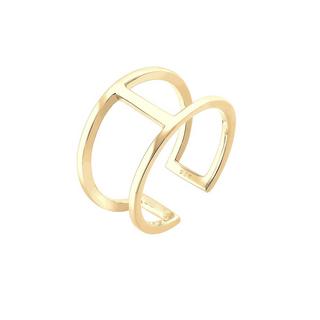 Elli  Bague Geo Tendance Minimale Bague Femme 