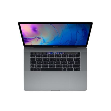 Apple  Refurbished MacBook Pro Touch Bar 15 2018 i7 2,6 Ghz 32 Gb 512 Gb SSD Space Grau - Sehr guter Zustand 