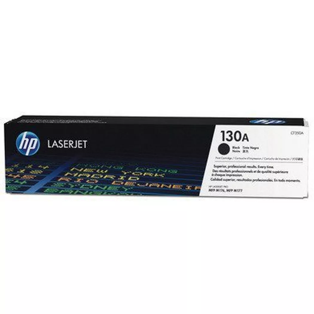 Hewlett-Packard – HP Toner-Modul 130A schwarz CF350A Color LJ Pro M176 1300 S., Schwarz, One Size