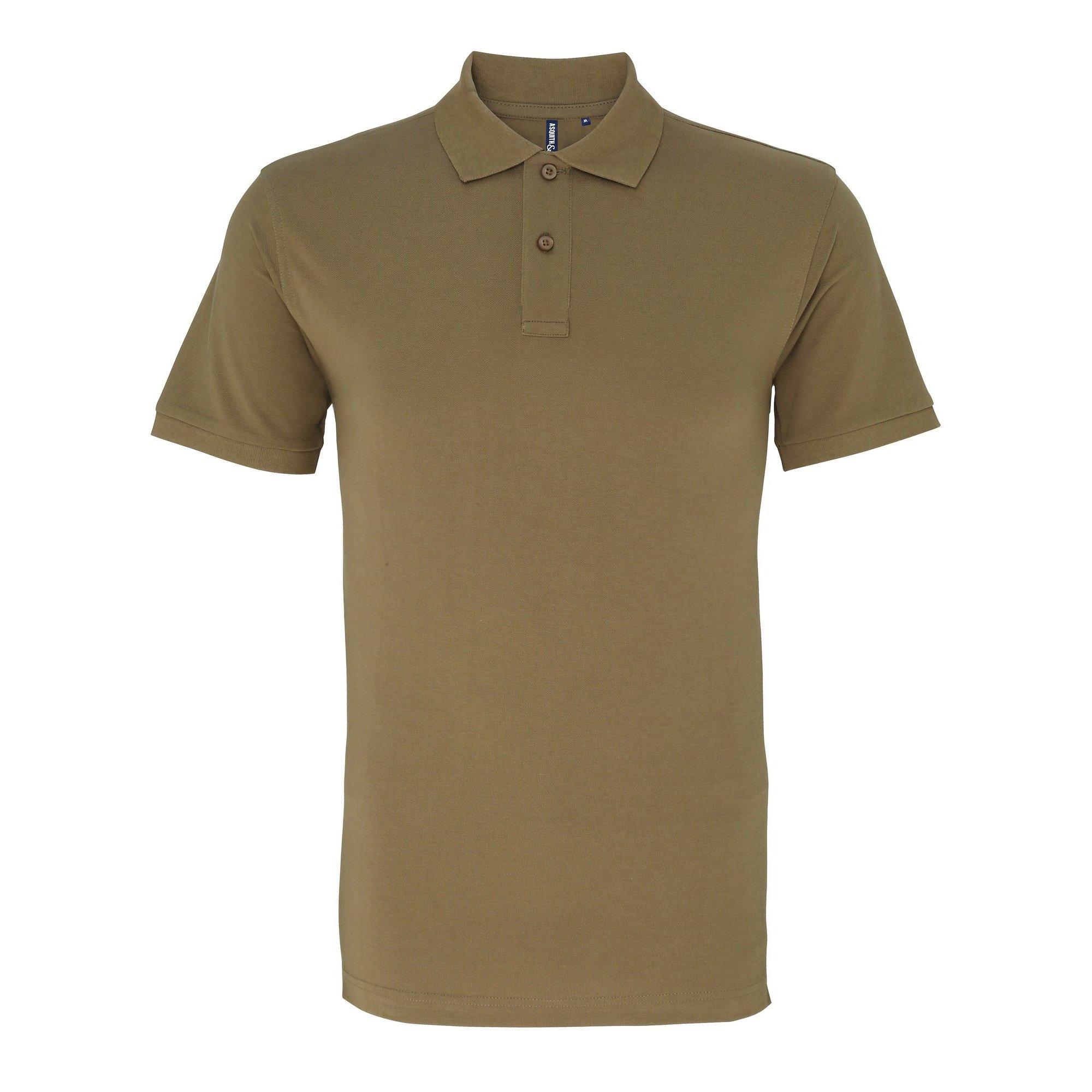 Image of Poloshirt, Kurzarm Herren Khaki 3XL