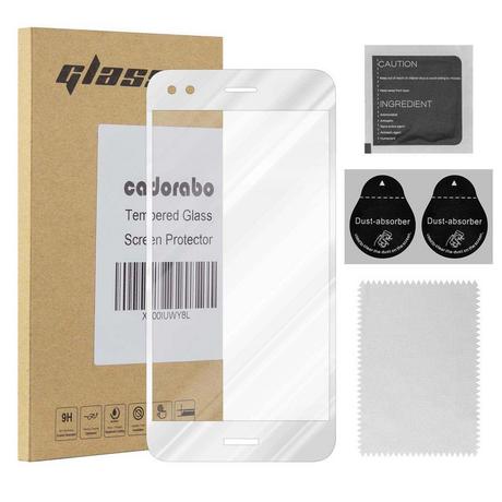 Cadorabo  Plein écran Film de protection compatible avec Huawei Enjoy 7 - Verre de protection d'écran durci (Tempered) d'une dureté de 9H avec 3D Touch 