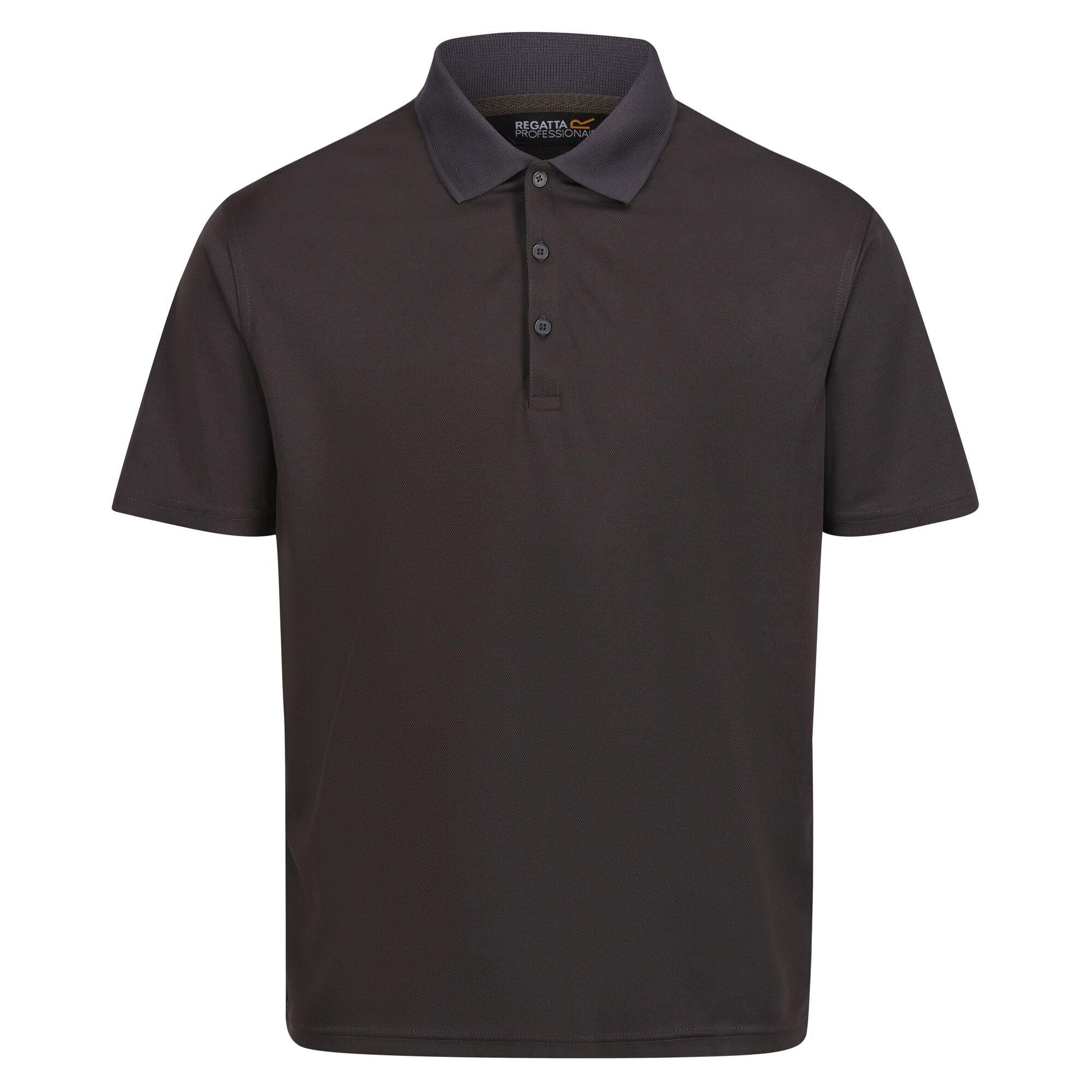 Image of Pro Poloshirt Feuchtigkeitsabweisend Herren Grau XXL