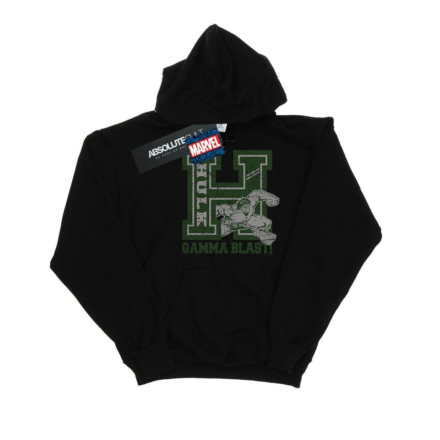 Image of Hulk Gamma Blast Kapuzenpullover Mädchen Schwarz 128