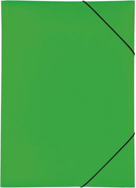 Image of PAGNA Gummizugmappe A3 21638-05 grün PP 3 Einschlagklappen PAGNA Gummizugmappe A3 21638-05 grün PP 3 Einschlagklappen