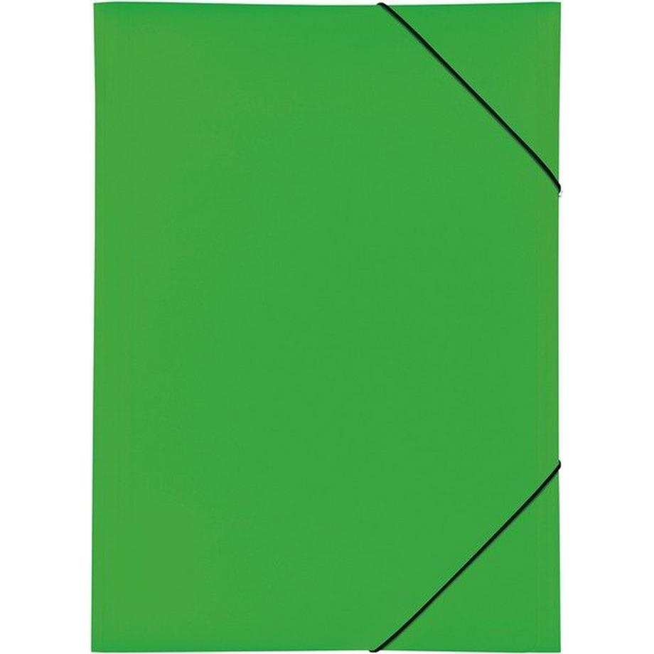 Pagna PAGNA Gummizugmappe A3 21638-05 grün PP 3 Einschlagklappen  