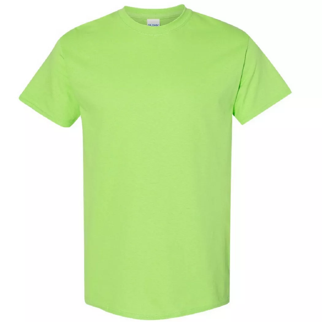 Gildan - TShirt kurzärmlig, für Herren, Limone, Größe XL