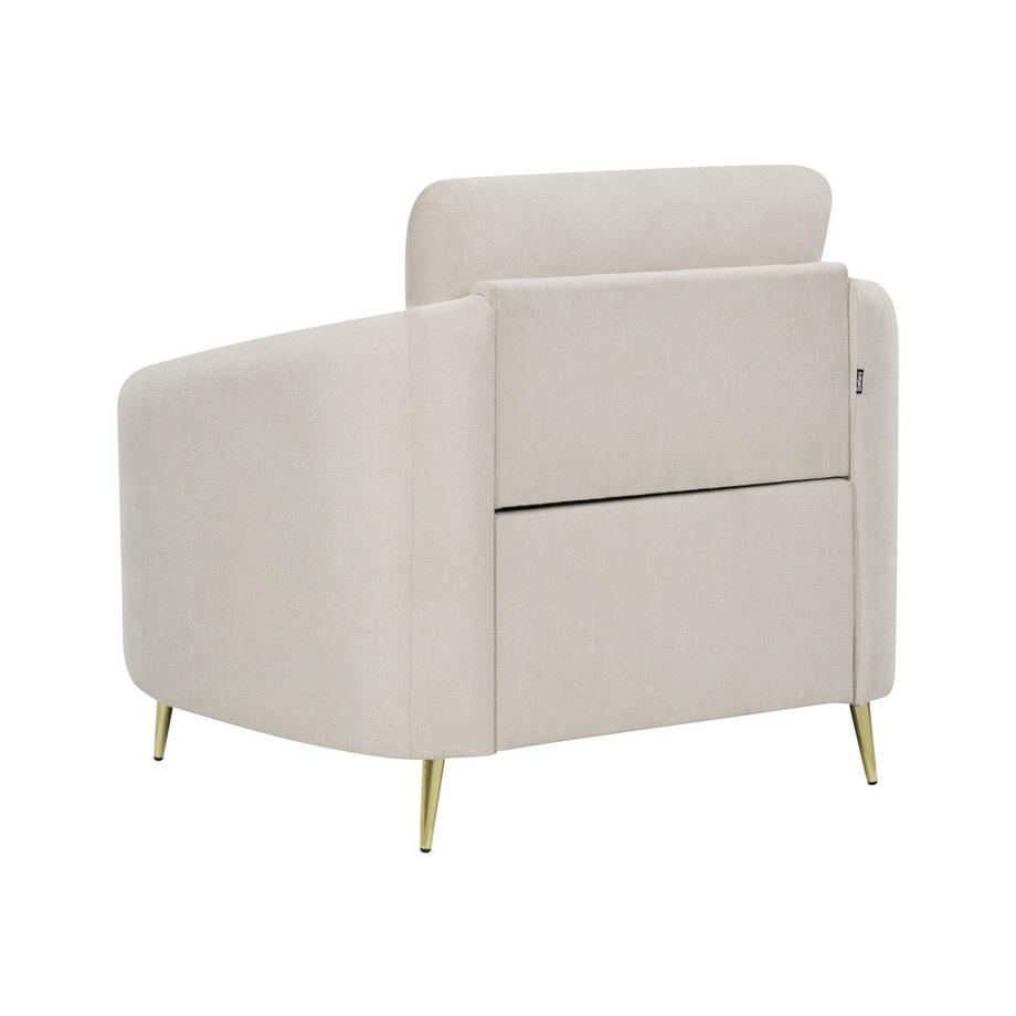 Beliani Sessel aus Stoff Klassisch TROSA  