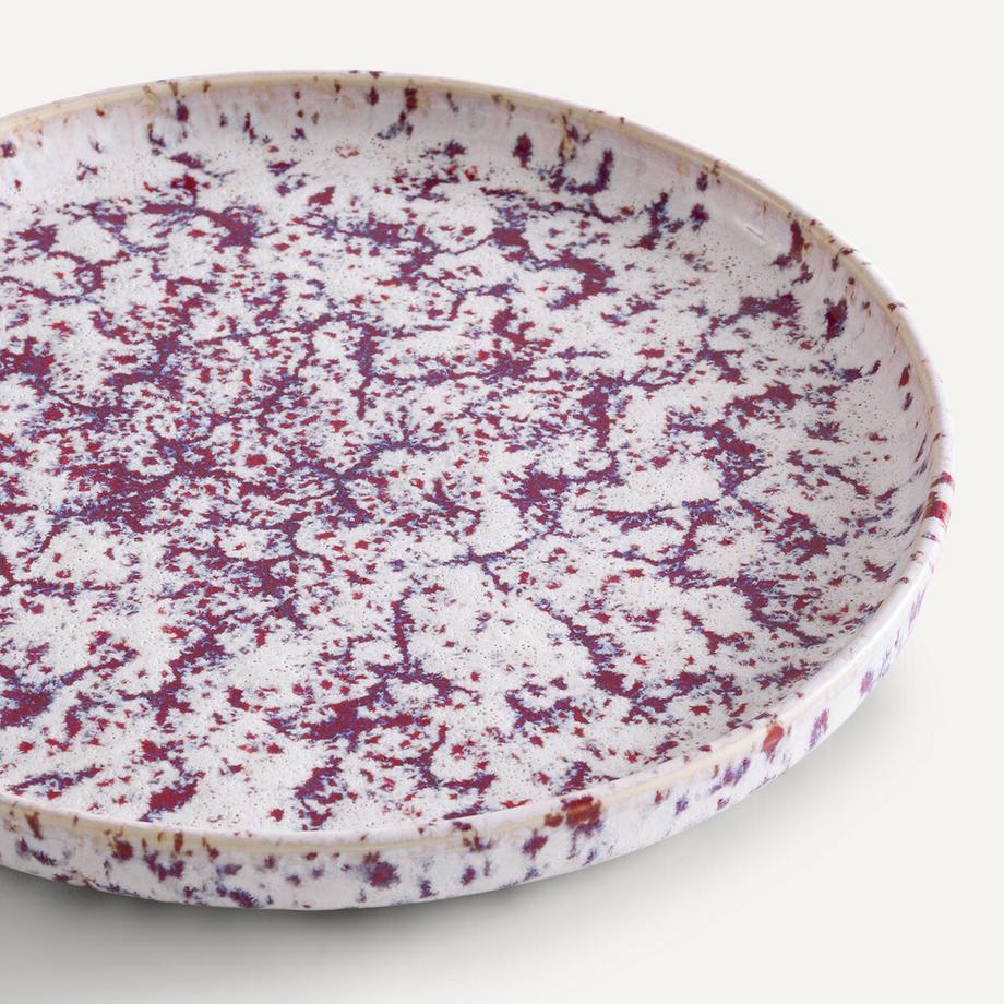 AM.PM Lot 4 assiettes à dessert grès émaillé  