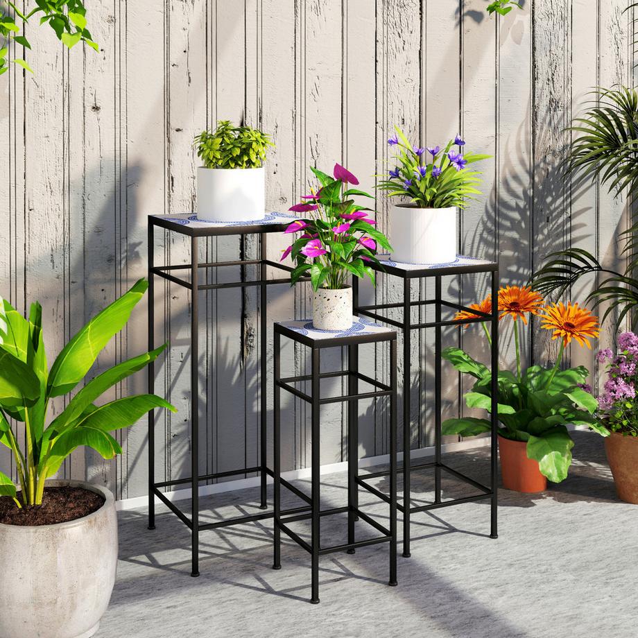 Outsunny Support pour plantes  