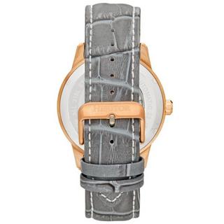 Heritor Automatic  Montre automatique Heritor Davies semi-squelettique avec bracelet en cuir 